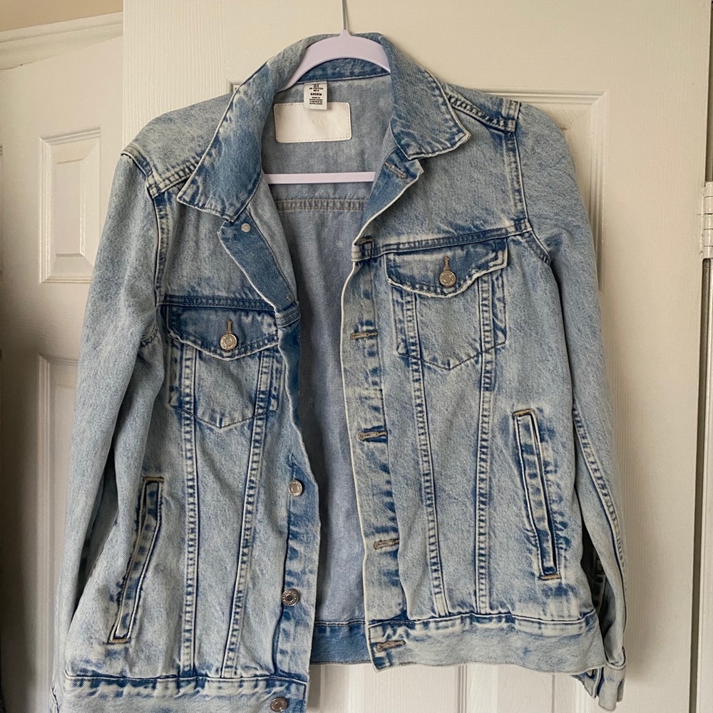 WOMENS OVERSIZED DENIM JACKET